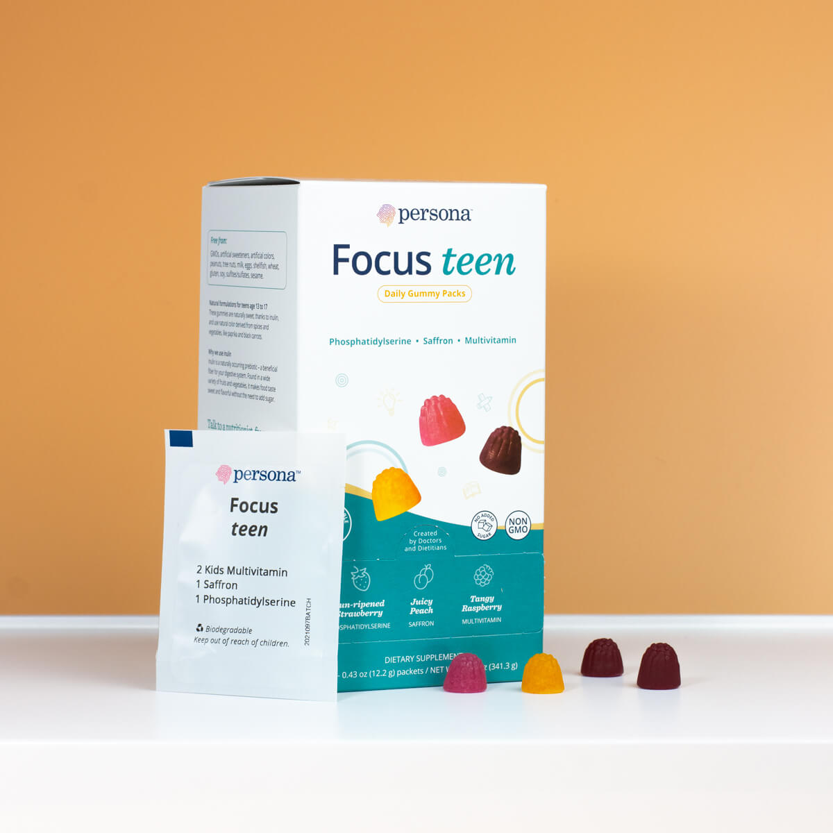 Persona Focus Teen Vitamin Gummy Packs